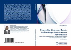 Ownership Structure, Board, and Manager Discretion on Performance - Ongore, Vincent