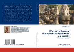 Effective professional development in international aid projects