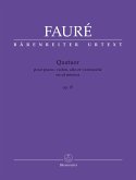 Quartett op.15 für Klavier, Violine, Viola und Violoncello Stimmen