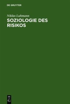 Cover Soziologie des Risikos