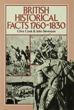 British Historical Facts, 1760-1830 - Cook, Chris;Stevenson, J.