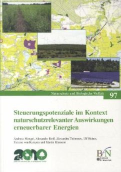 Steuerungspotenziale im Kontext naturschutzrelevanter Auswirkungen erneuerbarer Energien - Mengel, A.