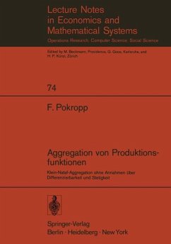 Aggregation von Produktionsfunktionen - Pokropp, Fritz