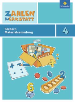 Cover 4. Schuljahr, Fördern Arbeitsheft / Zahlenwerkstatt, Materialsammlung