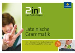 Lateinische Grammatik / 2in1 zum Nachschlagen