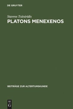 Platons Menexenos - Tsitsiridis, Stavros