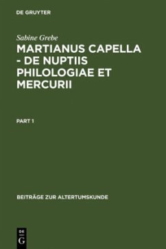 Martianus Capella - De nuptiis Philologiae et Mercurii - Grebe, Sabine