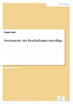 Instrumente des Beschaffungscontrolling - Paul, Frank