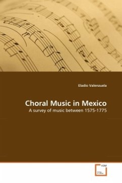 Choral Music in Mexico - Valenzuela, Eladio