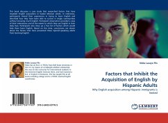 Factors that Inhibit the Acquisition of English by Hispanic Adults