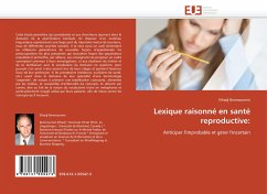 Lexique raisonné en santé reproductive: - Benmoumen, Elhadj