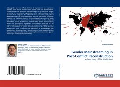 Gender Mainstreaming in Post-Conflict Reconstruction - Thapa, Manish