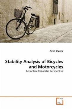 Stability Analysis of Bicycles and Motorcycles
