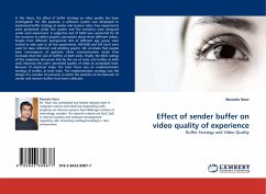 Effect of sender buffer on video quality of experience