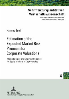 Estimation of the Expected Market Risk Premium for Corporate Valuations - Gsell, Hannes