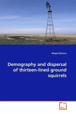 Demography and dispersal of thirteen-lined ground squirrels - Benson, Abigail