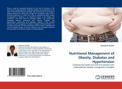 Nutritional Management of Obesity, Diabetes and Hypertension