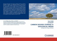 CARBON DIOXIDE STORAGE in GEOLOGICAL MEDIA