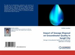 Impact of Sewage Disposal on Groundwater Quality in Sangli City