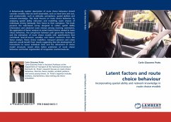 Cover Latent factors and route choice behaviour
