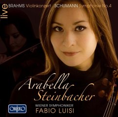 Violinkonzert D-Dur Op.77,Sinfonie 4 D-Moll - Steinbacher,Arabella/Wso/Luisi,Fabio