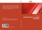 GRAMMAIRE DE LA LANGUE FRANÇAISE GRAMMAIRE DE LA LANGUE FRANÇAISE