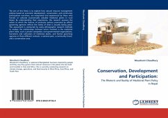 Conservation, Development and Participation: - Chaudhury, Moushumi