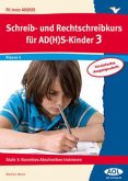Schreib-/Rechtschreibkurs für AD(H)S-Kinder, Vereinfachte Ausgangsschrift