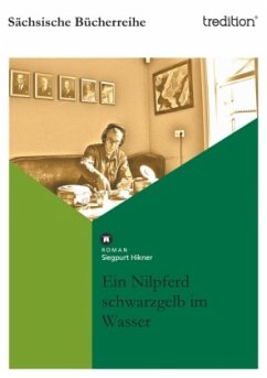 Ein Nilpferd schwarzgelb im Wasser - Hikner, Siegpurt