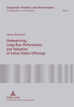 Underpricing, Long-Run Performance, and Valuation of Initial Public Offerings - Braemisch, Fabian