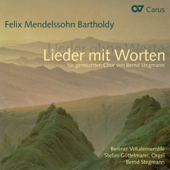 Lieder Mit Worten (Gemischter Chor) - Stegmann/Berliner Vokalensemble