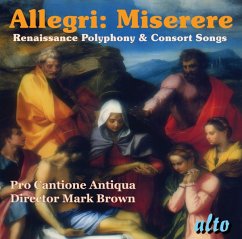 Miserere-Renaissance Polyphonie - Bowman/Brown/Pro Cantione Antiqua/+