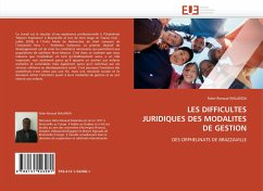 LES DIFFICULTES JURIDIQUES DES MODALITES DE GESTION - MALANDA, Rahn-Renaud