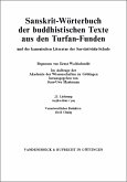 Sanskrit&#8211 Wörterbuch der buddhistischen Texte aus den Turfan-Fun&#8211 den. Lieferung 23Wörterbuch der buddhistischen Texte aus den TurfanFunden. Lieferung 23