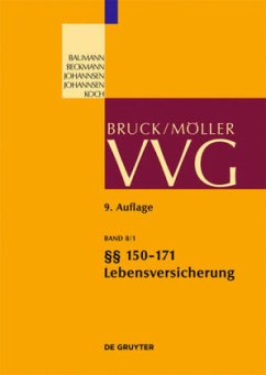 VVG / Lebensversicherung §§ 150-171 / VVG Band 8/1