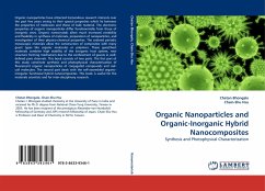 Cover Organic Nanoparticles and Organic-Inorganic Hybrid Nanocomposites