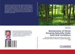 Biochemistry of Plants Growing Naturally Under Semi-Arid Conditions - Sharma, Vinay