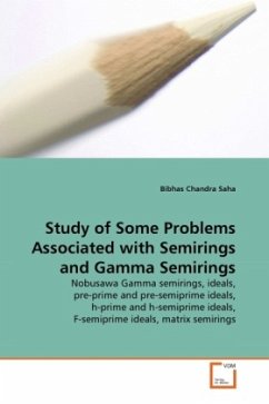 Study of Some Problems Associated with Semirings and Gamma Semirings