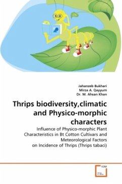 Thrips biodiversity,climatic and Physico-morphic characters - Bukhari, Jahanzeb;Qayyum, Mirza A.;Khan, M. Ahsan