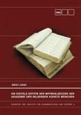 Die Digitale Edition der Matrikelbücher der Akademie der Bildenden Künste München
