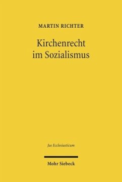Kirchenrecht im Sozialismus - Richter, Martin