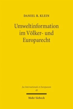 Cover Umweltinformation im Völker- und Europarecht