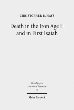 Death in the Iron Age II and in First Isaiah - Hays, Christopher B.