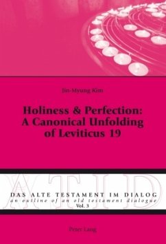 Cover Holiness & Perfection: A Canonical Unfolding of Leviticus 19