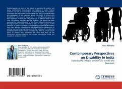 Contemporary Perspectives on Disability in India - Addlakha, Renu