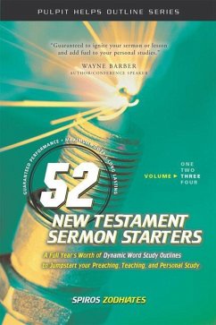 Cover 52 New Testament Sermon Starters Book Three