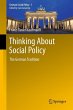 Thinking About Social Policy - Bild 1