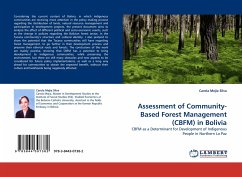 Assessment of Community-Based Forest Management (CBFM) in Bolivia