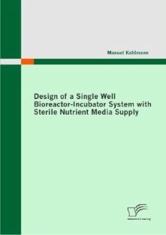 Design of a Single Well Bioreactor-Incubator System with Sterile Nutrient Media Supply - Kohlmann, Manuel