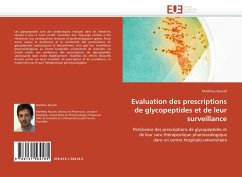 Evaluation des prescriptions de glycopeptides et de leur surveillance - Roustit, Matthieu